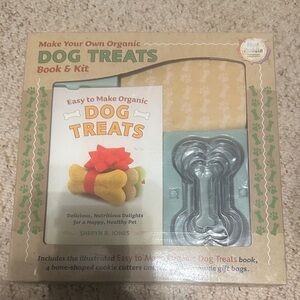 Make Your Own Organic Dog Treats Book & Kit - Yellow